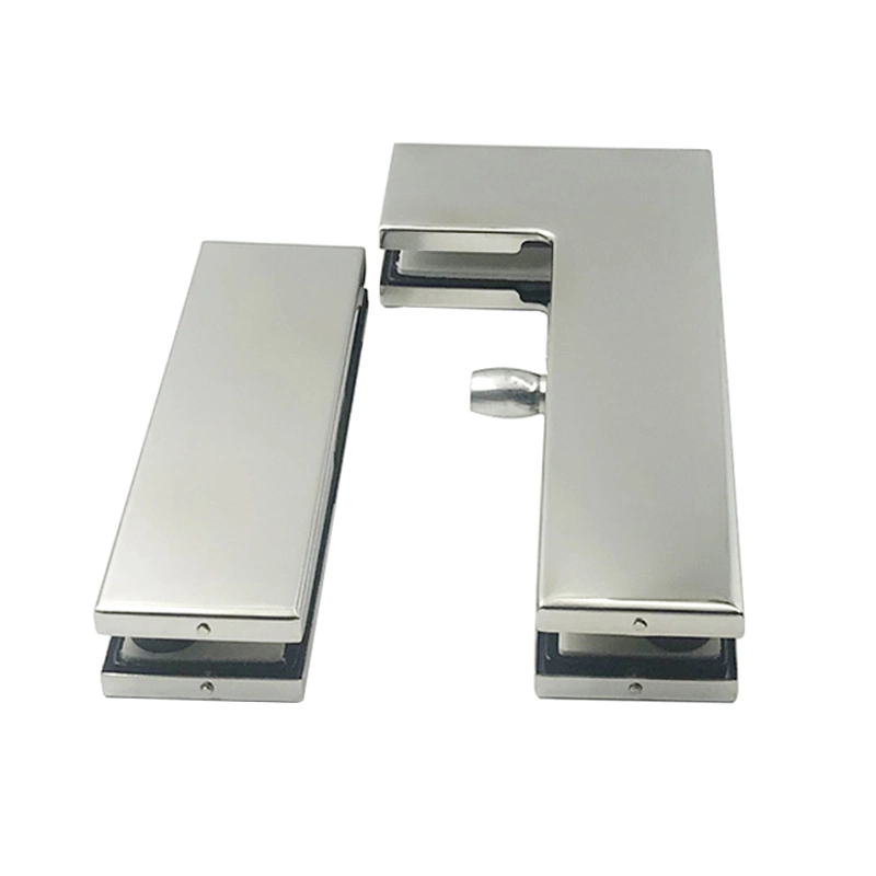 Good Quality Glass Door Stainless Steel Bending Patch Fitting