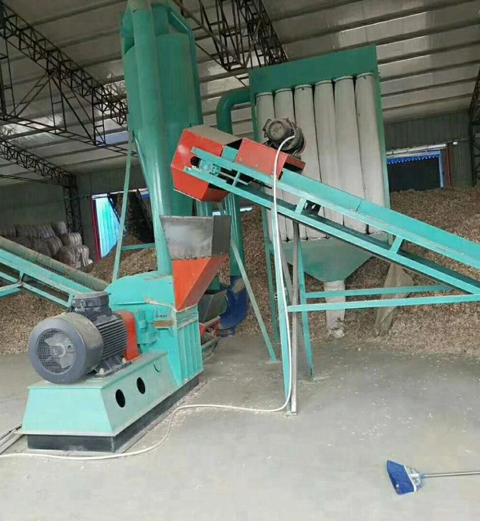 Big Capacity Wood Straw Cocoa Nut Hammer Mill Used for Pellet Production Line