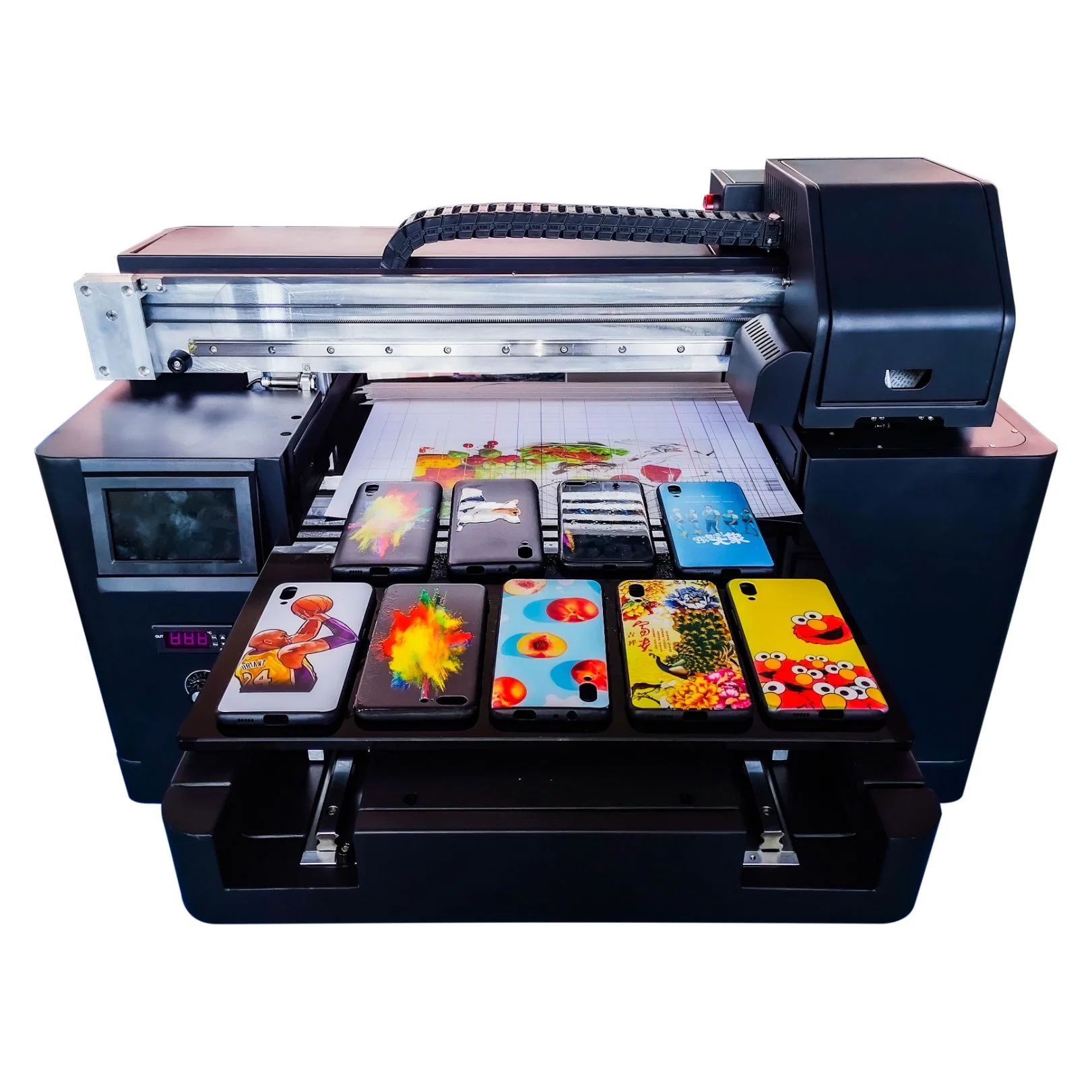 2021 Neuheiten Trending Produkte Desktop Grade Impresora UV 3D Drucker mit DX8 Druckkopf