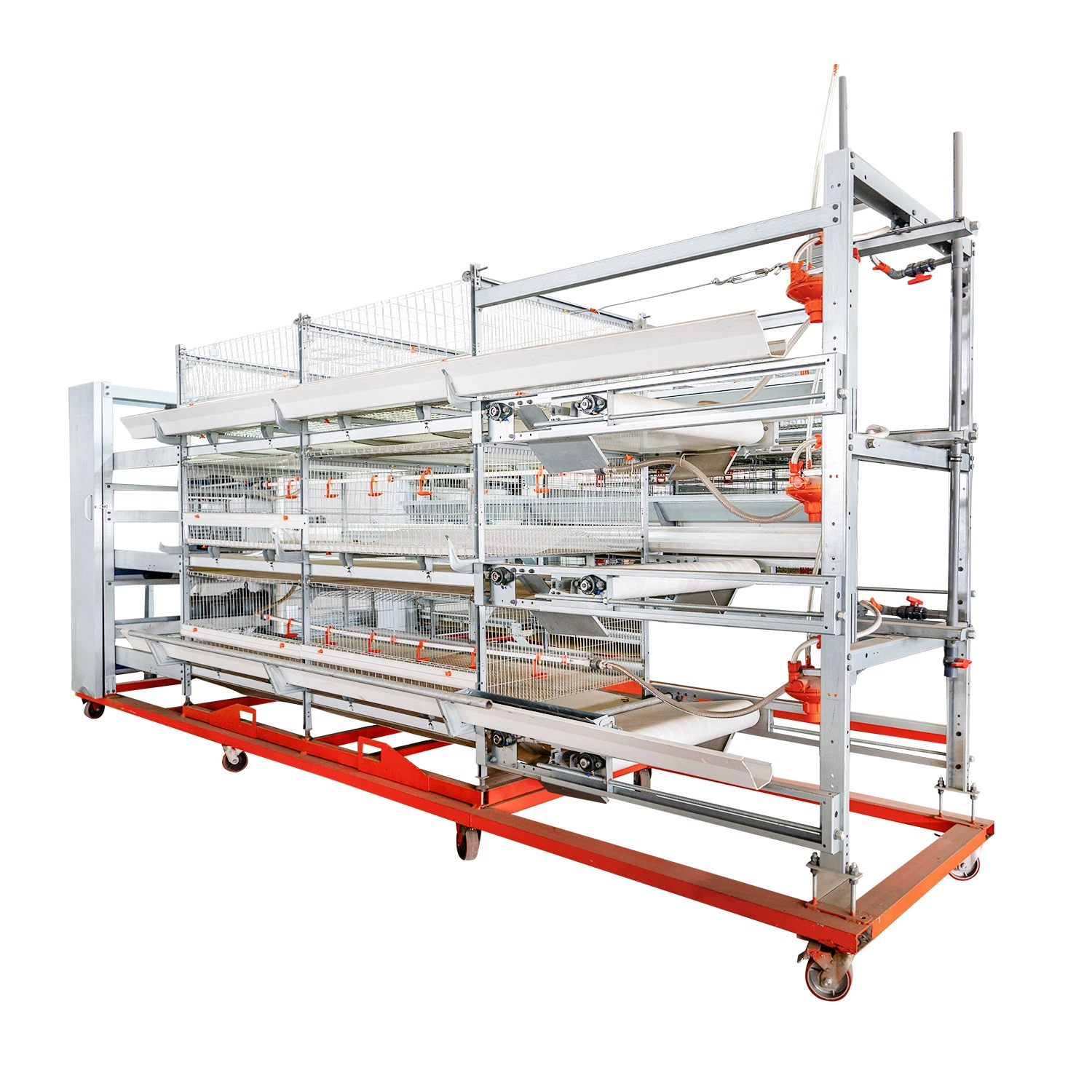 Livestock Machinery Poultry Farm Equipment Automatic Feeding Cages for Broiler