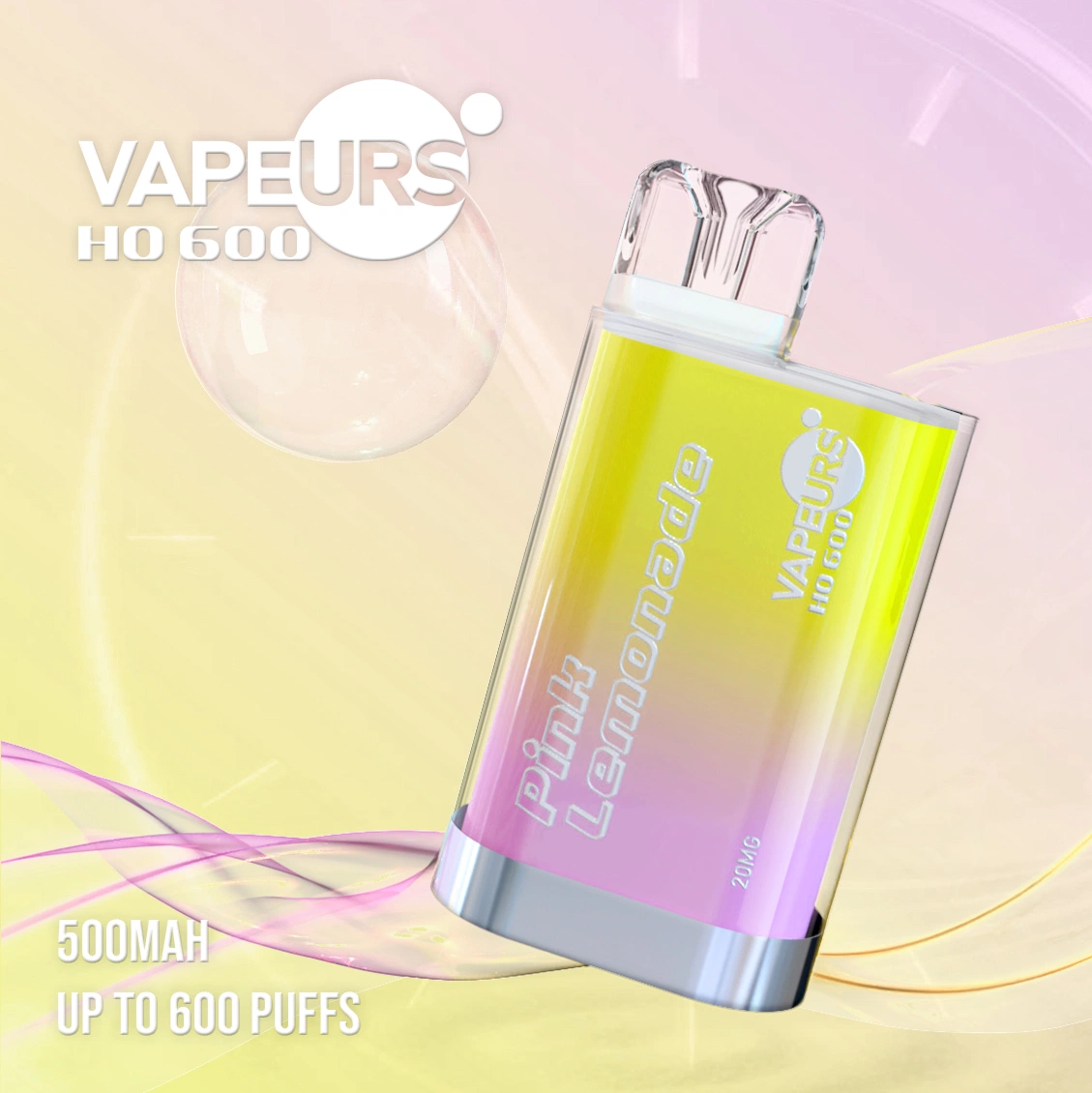 China barras de vaporizadores personalizadas por atacado Vape descartável malha de preços Amazon Caneta eletrônica de cigarro bobina Crystal Hookah preço melhor 600/800/1000 puffs