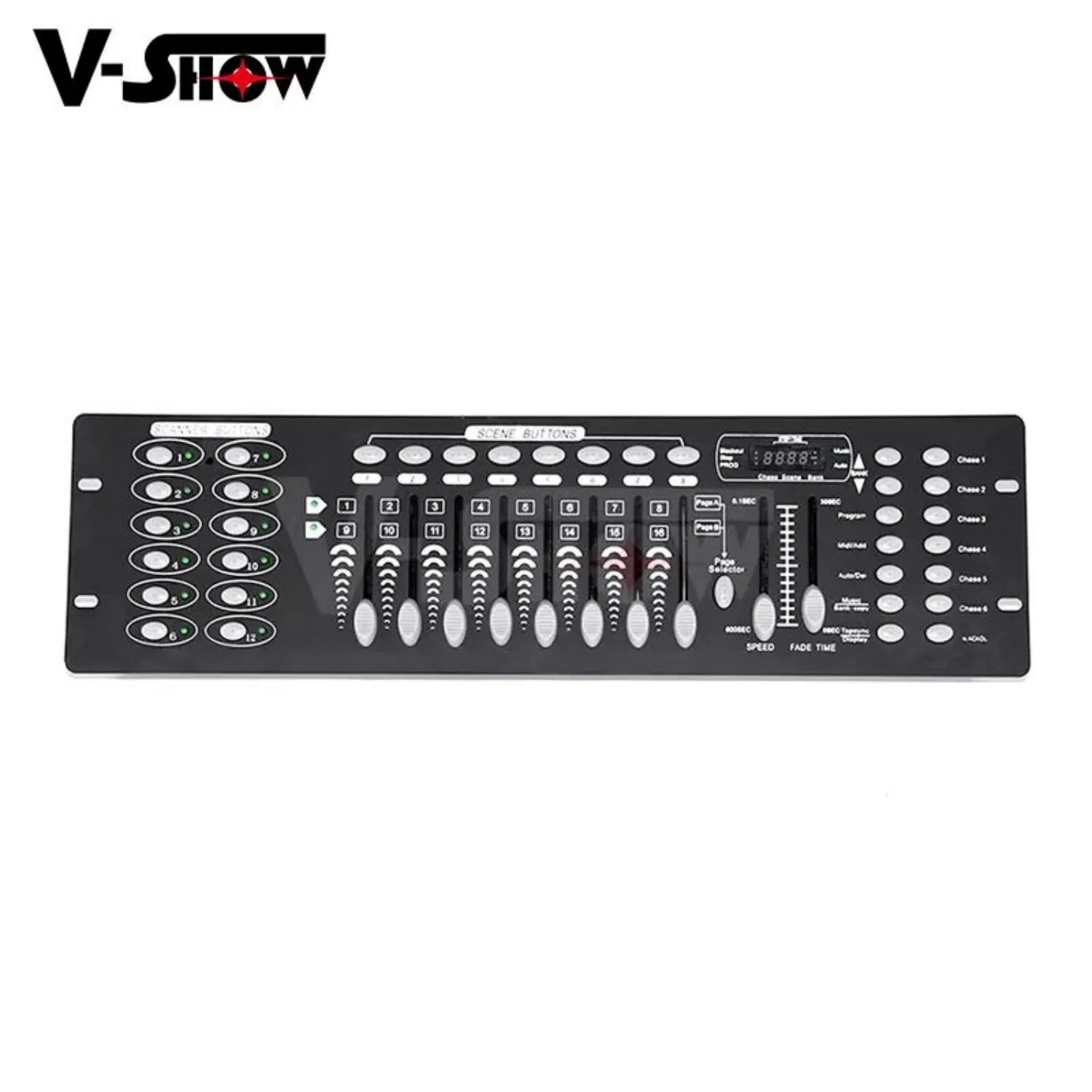 V-Show 192 LED Lights DMX Controller للتحكم في إضاءة DJ Stage