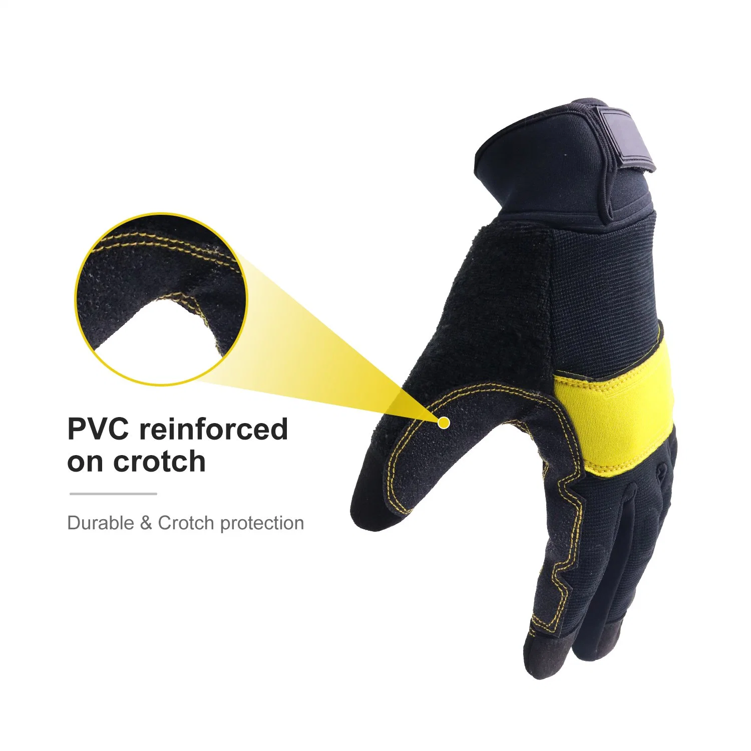 Prisafety Anti-Slip Car Repair Auto Machine Industrial Hand Gloves Mechanic Gloves Safety Working Gloves