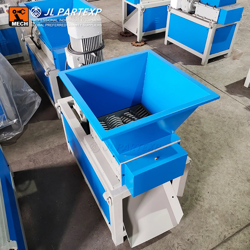 Free Blades Knives! ! ! Mini Compact Single Shaft Industrial Mechanical Waste Scrap Soft/Hard Plastic Pet/Water/Oil Bottle Recycling Grinder Crushing Machine