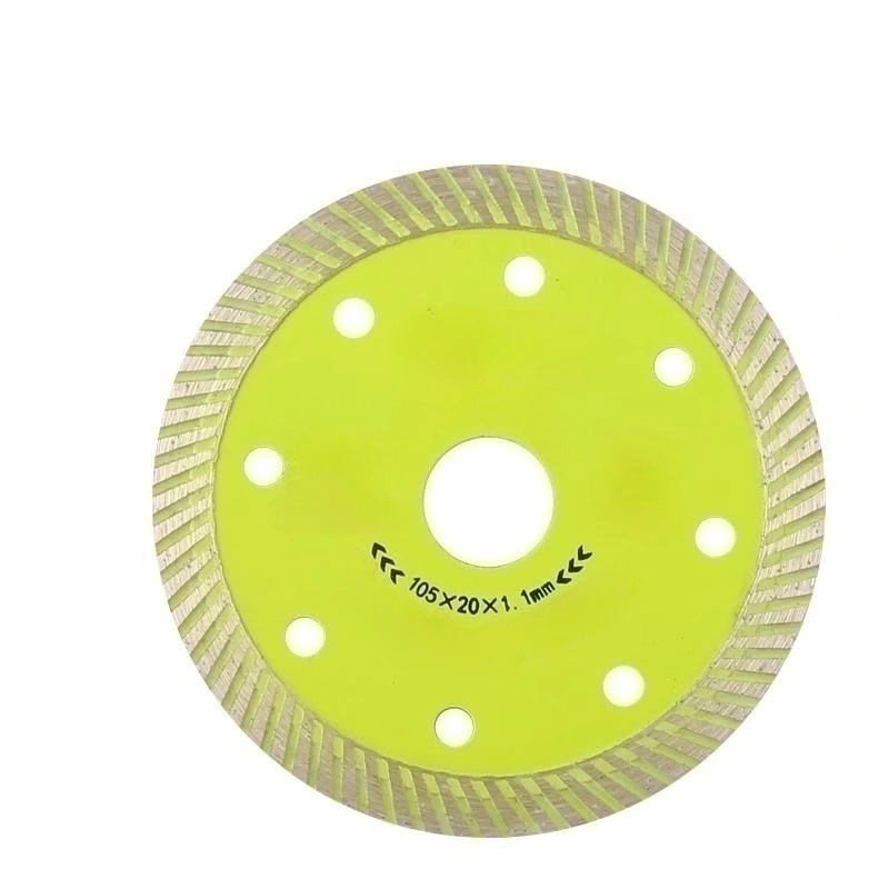 Top 4"105mm Turbo Waved Diamond Cutting Saw Disk for Ceramic Tile Porcelain