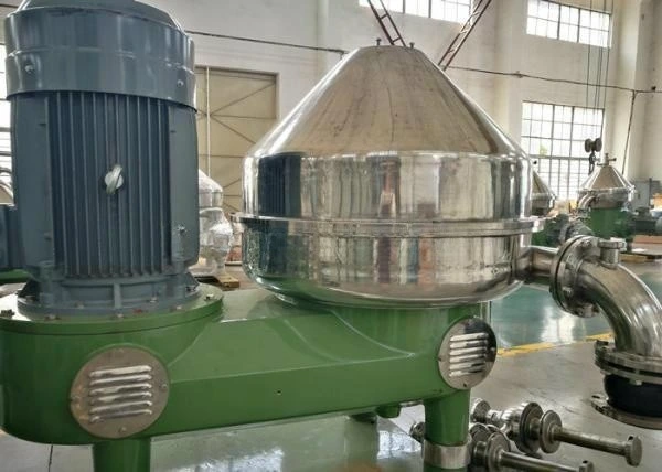 Centrifugal Liquid Separator Concentration and Clarification for Fermentation