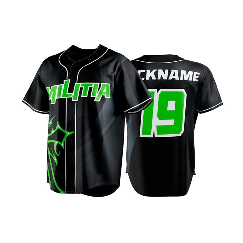 High quality/High cost performance  Sublimation Baseball Uniform Wholesale/Supplier Gym Custom Baseball Jersey