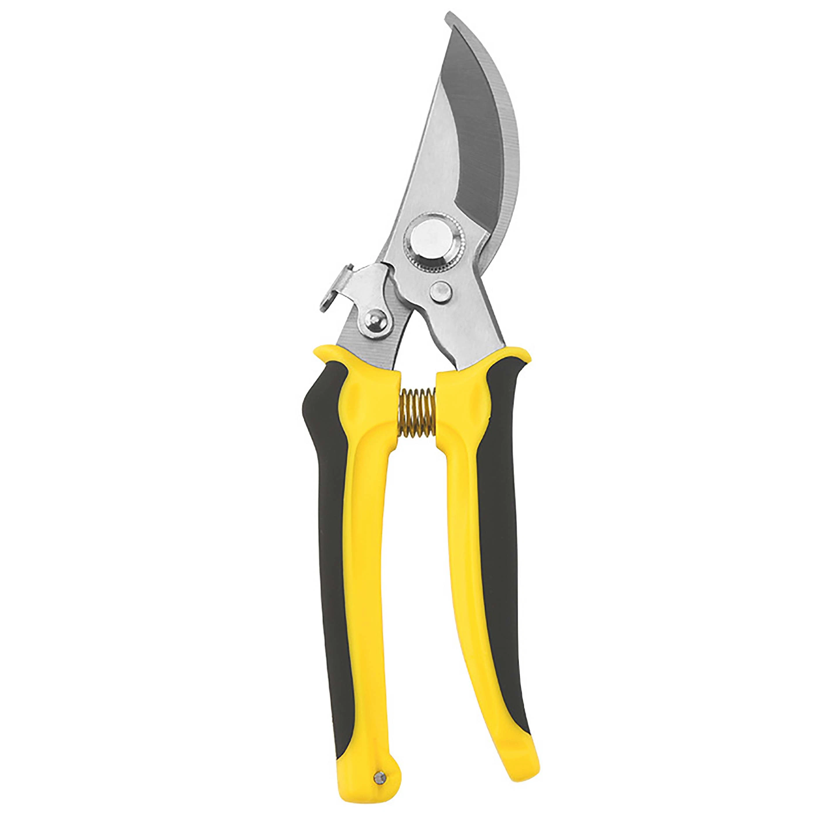 Gardening Tools Bypass Pruning Shears Sharp Precision-Ground Steel Blade