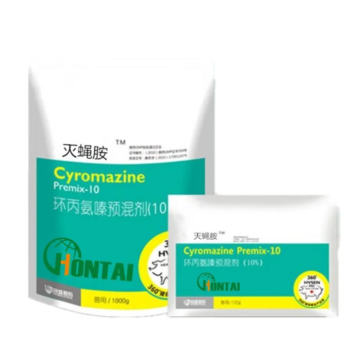 Cyromazine 70%Wp 75wp Insecticides Pesticides Cotrol ravageurs cyromazine (98 % TC) avec une poudre blanche