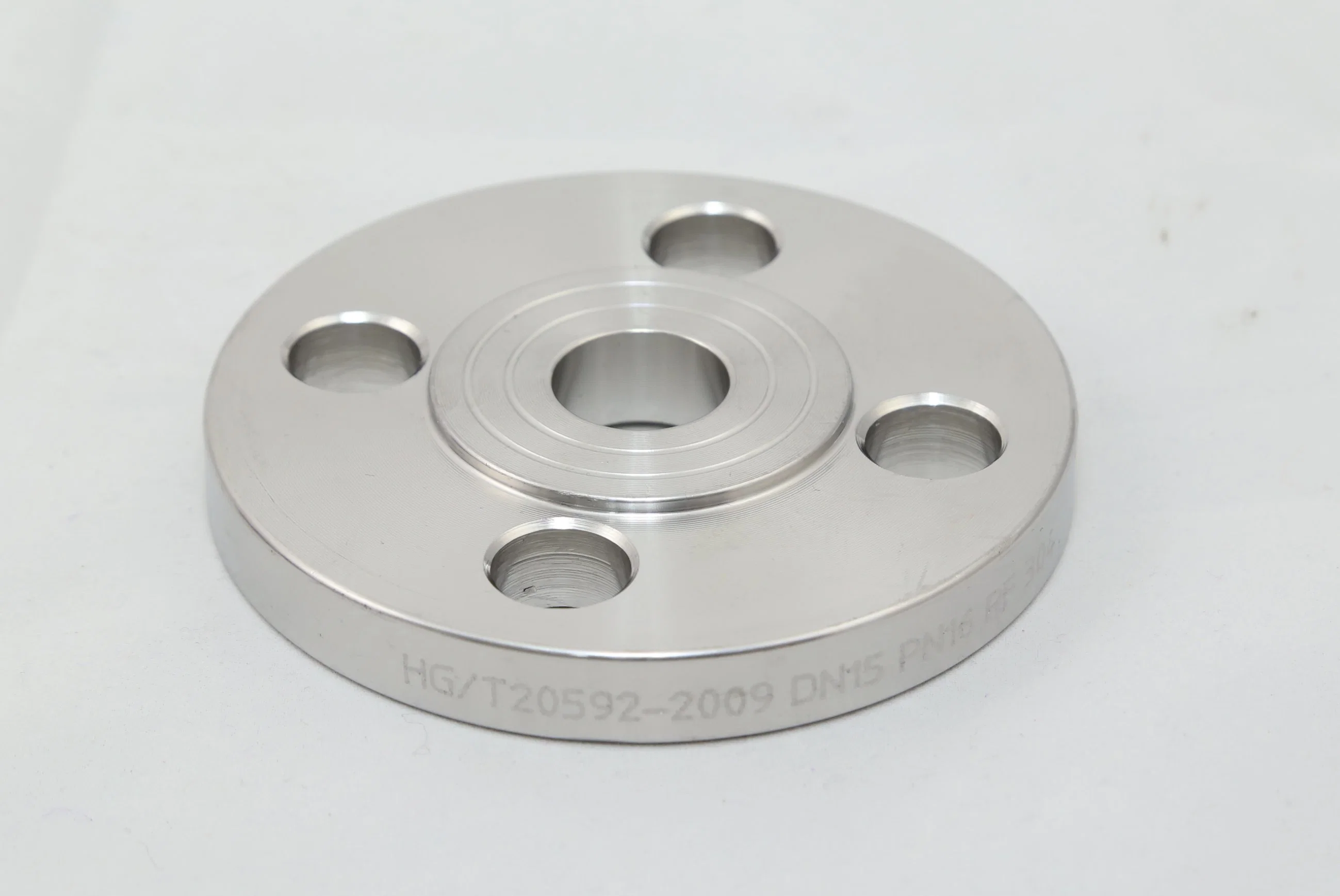 China Standard DN25 Pn16 316 RF Forged Stainless Steel Plate Flange