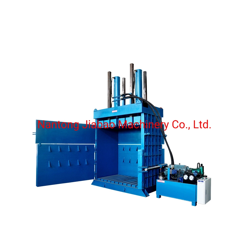 Jewel Brand Recycling Machine Packing Machine Vertical Hydraulic TV Shell Compress Baler Machine for Car Waste Tire/Waste Tyres/Scrap Tire/Tire/Used Tire/Tyre