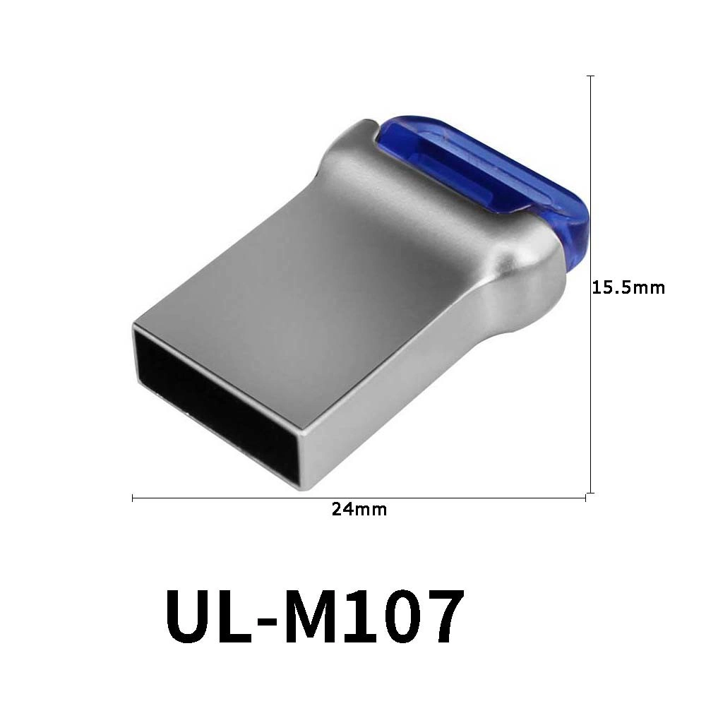 قرص فلاش USB صغير محرك أقراص محمول معدني سعة 16 جيجابايت ومحرك أقراص قلم سعة 32 جيجابايت