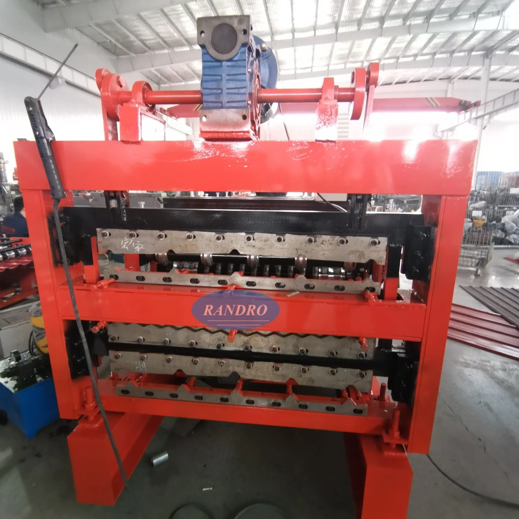 Tile Metal Ibr Sheet Roof Panel Roll Forming Machine Production Line