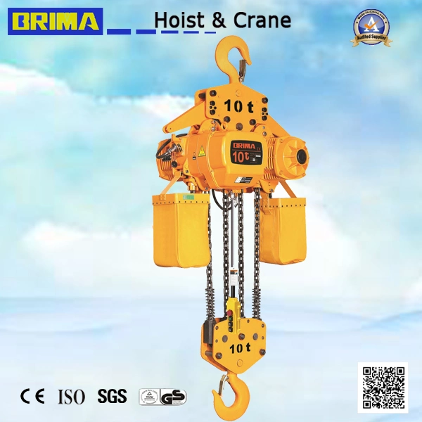 15t Single Speed Electric Chain Hoist with Fixed Hook