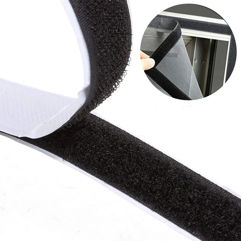 Eco-Friendly Heat Melt Glue Adhesive Hook and Loop Magic Tape