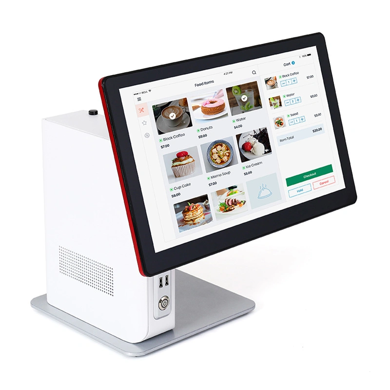 an Irresistible POS Systen 15.6inch True Flat Screen Point of Sale POS Machine