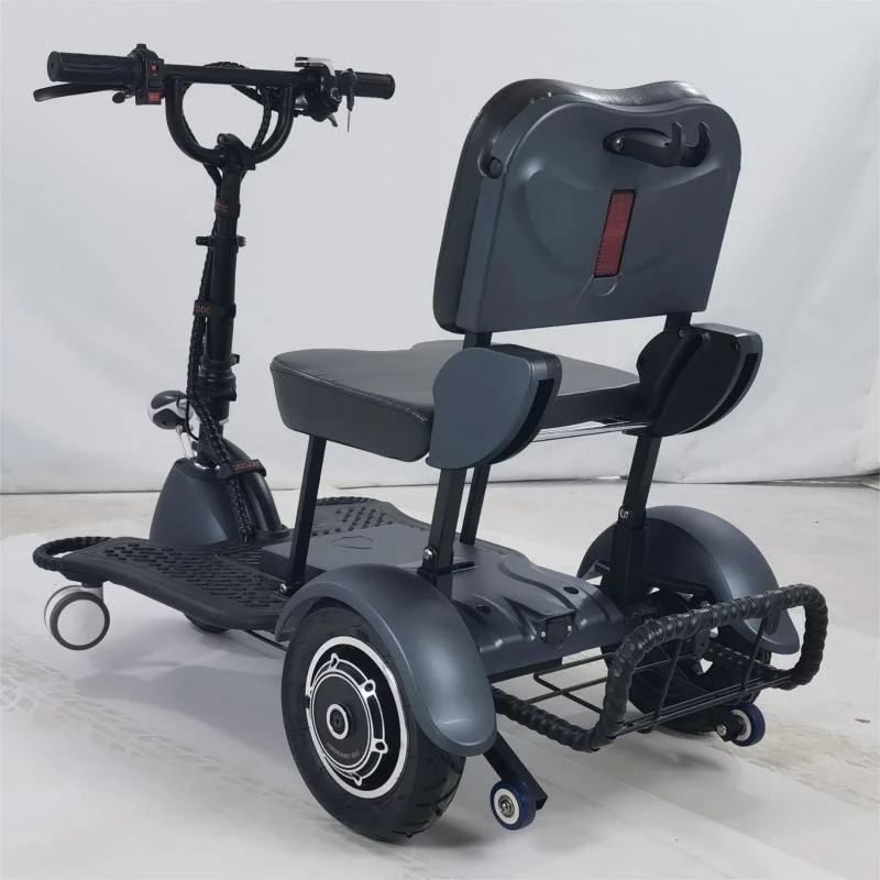 Enhance Foldable Perfect Travel 3 Wheel Electric Folding Mobility Scooter for Elderly