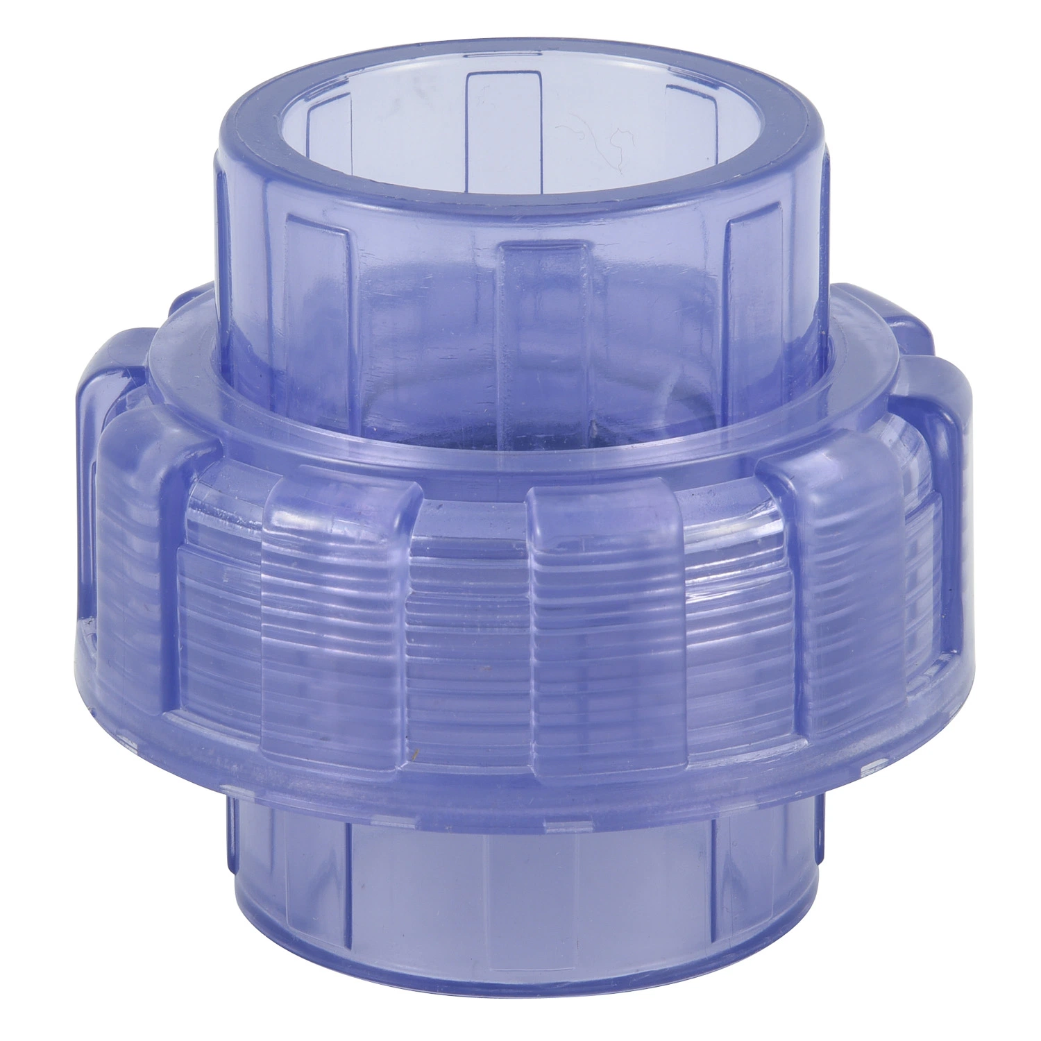 150psi PVC Pipe Fitting Convenient Installation Plastic Clear Union