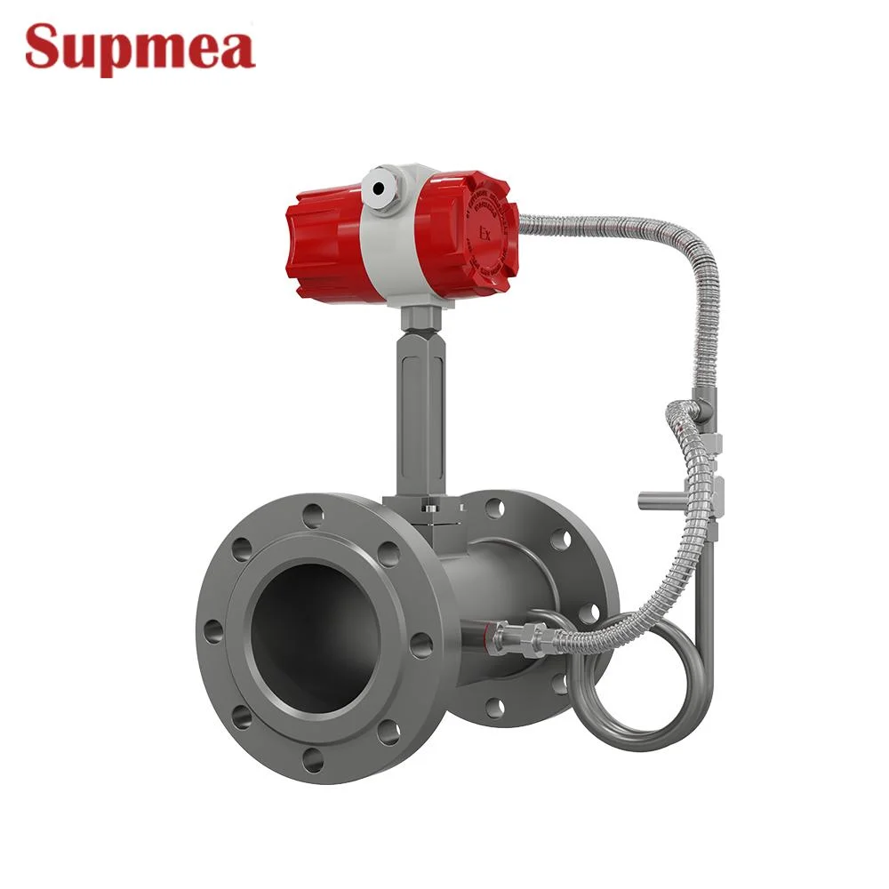 Jual Flow Meter Luft Externes Dampfflussmessgerät Druckluft Durchflussmesser UK Vortex Flow Meter für Wasser