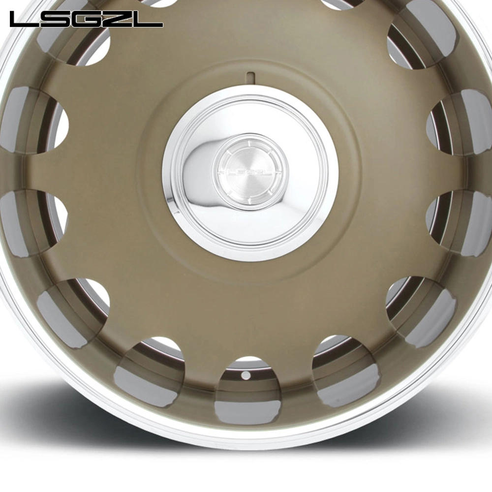 Custom High quality/High cost performance  High Performance Forged Wheel 5X120 5X114.3 6X139.7 Rims for Mercedes VW 2 Piece Replica Wheel