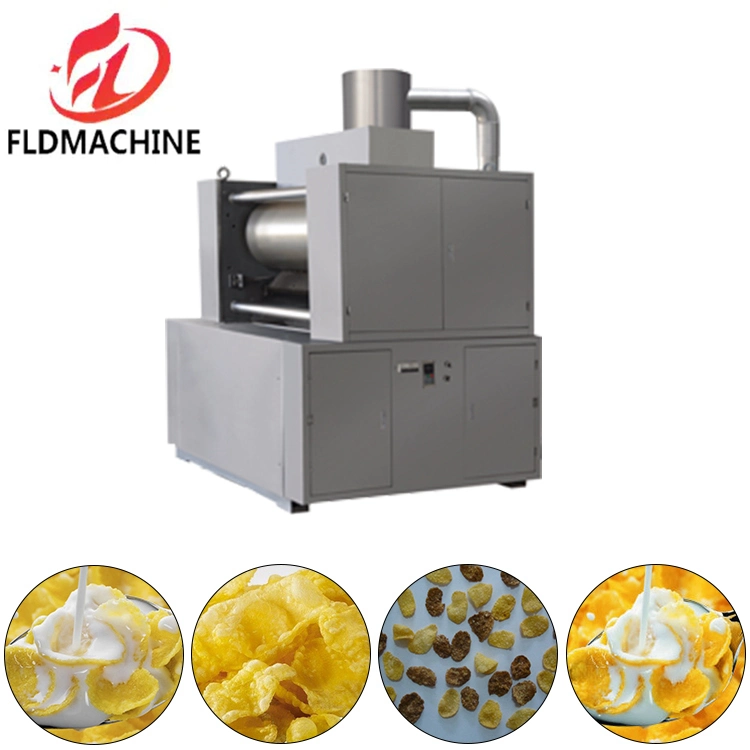 Operation Flexibly Corn Flake Breakfast Cereal Processing Line