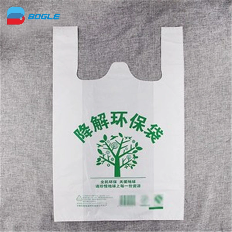 High Output Double Lines Poly Shopping T-Shirt Tasche, die Maschine macht