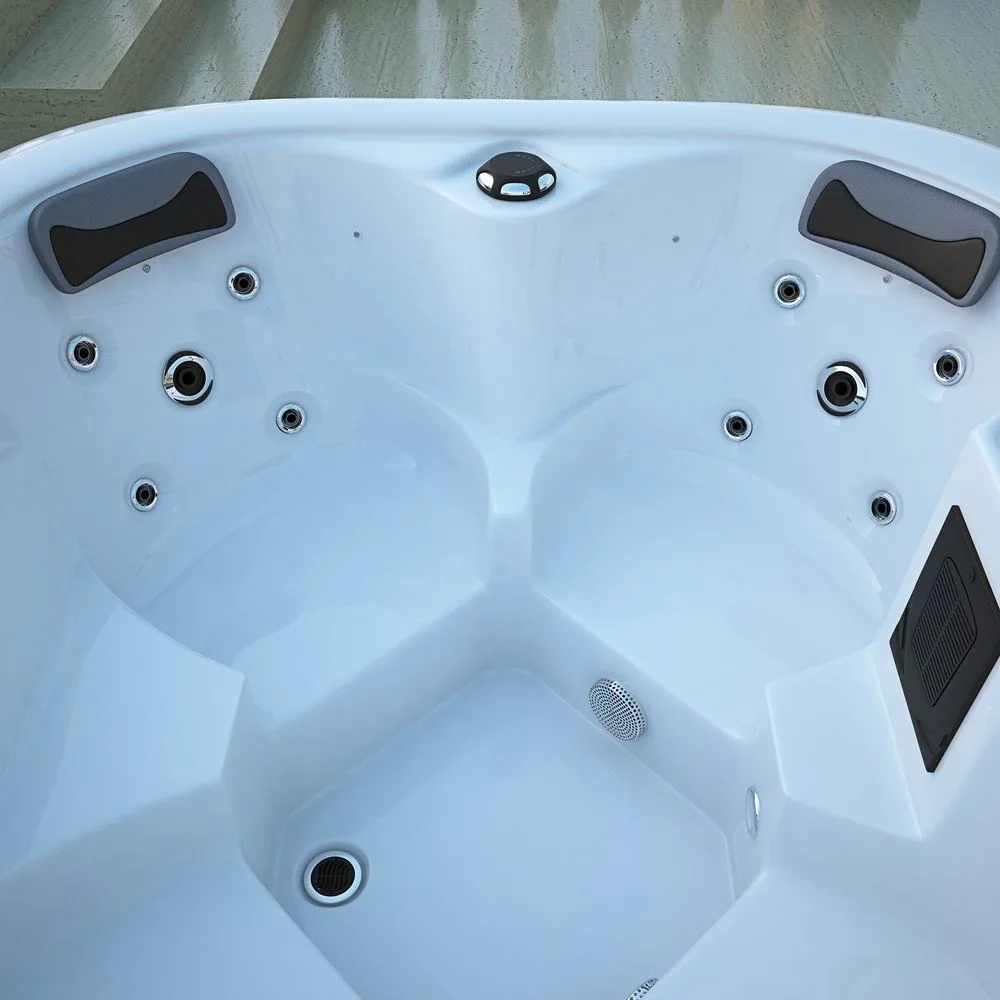 Außenpool Whirlpool Badewanne Massage Hot SPA großer Designer Whirlpool und Luftbadewanne