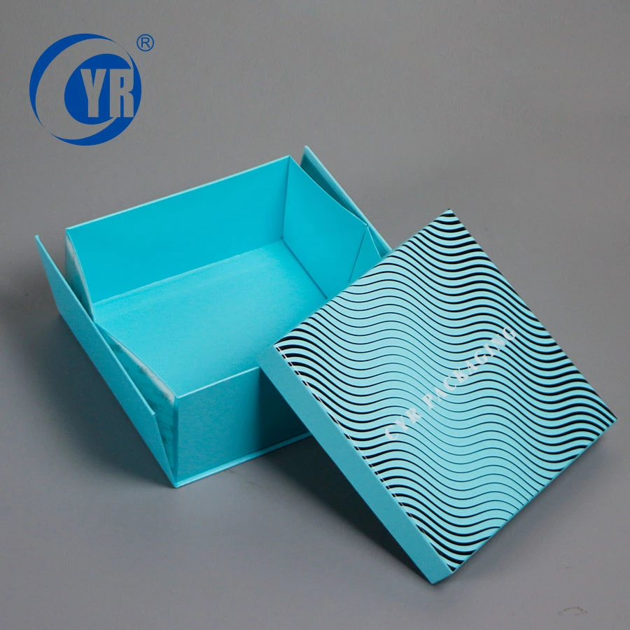 Custom Cheap Price Professional Foldable Flat Paper Gift Packaging Box with Logo