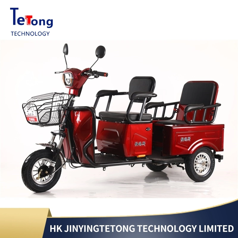 EEC Approved Dual Seat Electric Tricycle for Adults