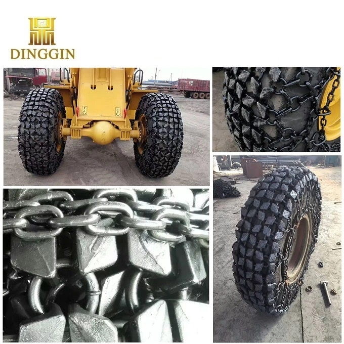 Heavy Duty Forged Steel Wheel Loader Tyre Protection Chains China Manufacturers Price