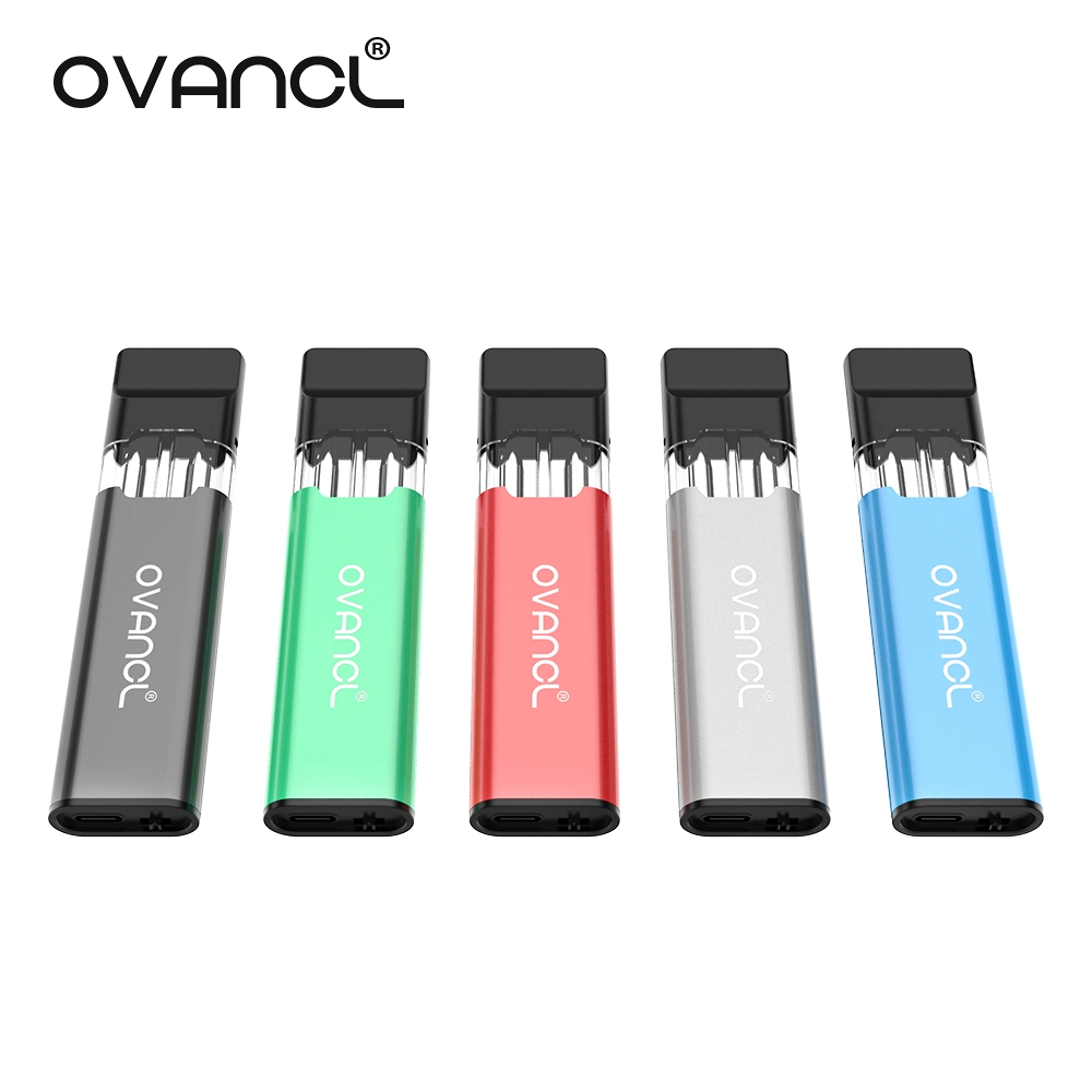 New Design E Cigarette Airflow Adjustable Vapoe Double Flavor Empty Cartridge 2ml Thick Oil Pod Disposable E Smart Electronic Cigarette