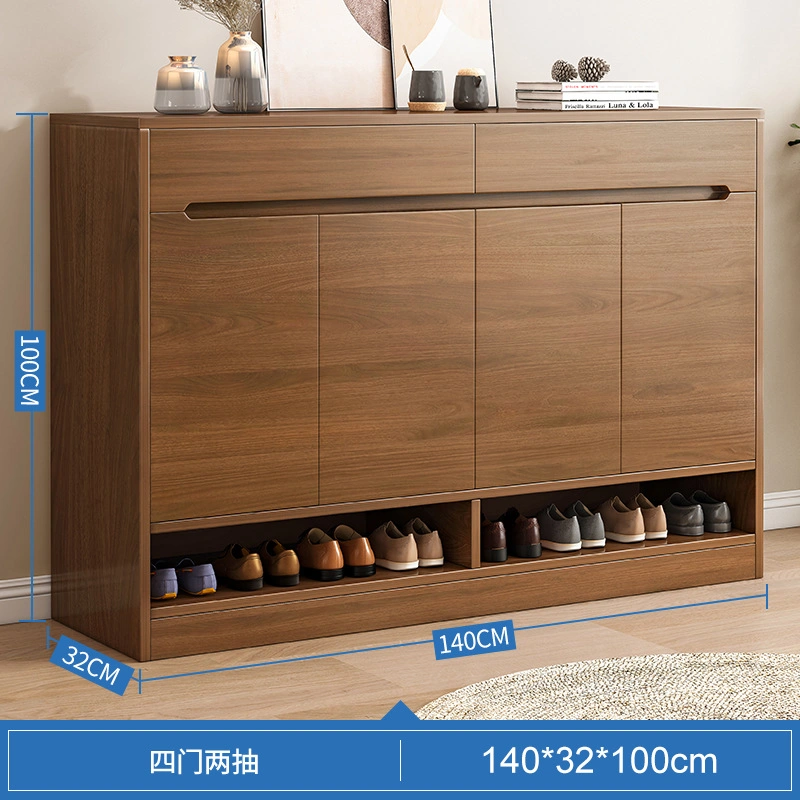 Light Luxury Shoe Cabinet Home Entrance Large Capacity Modern Hallway Cabinet Storage Cabinet