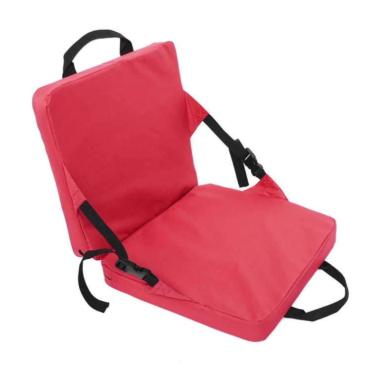 Coussin de siège de sport rembourré, pliable, pour le transport extérieur