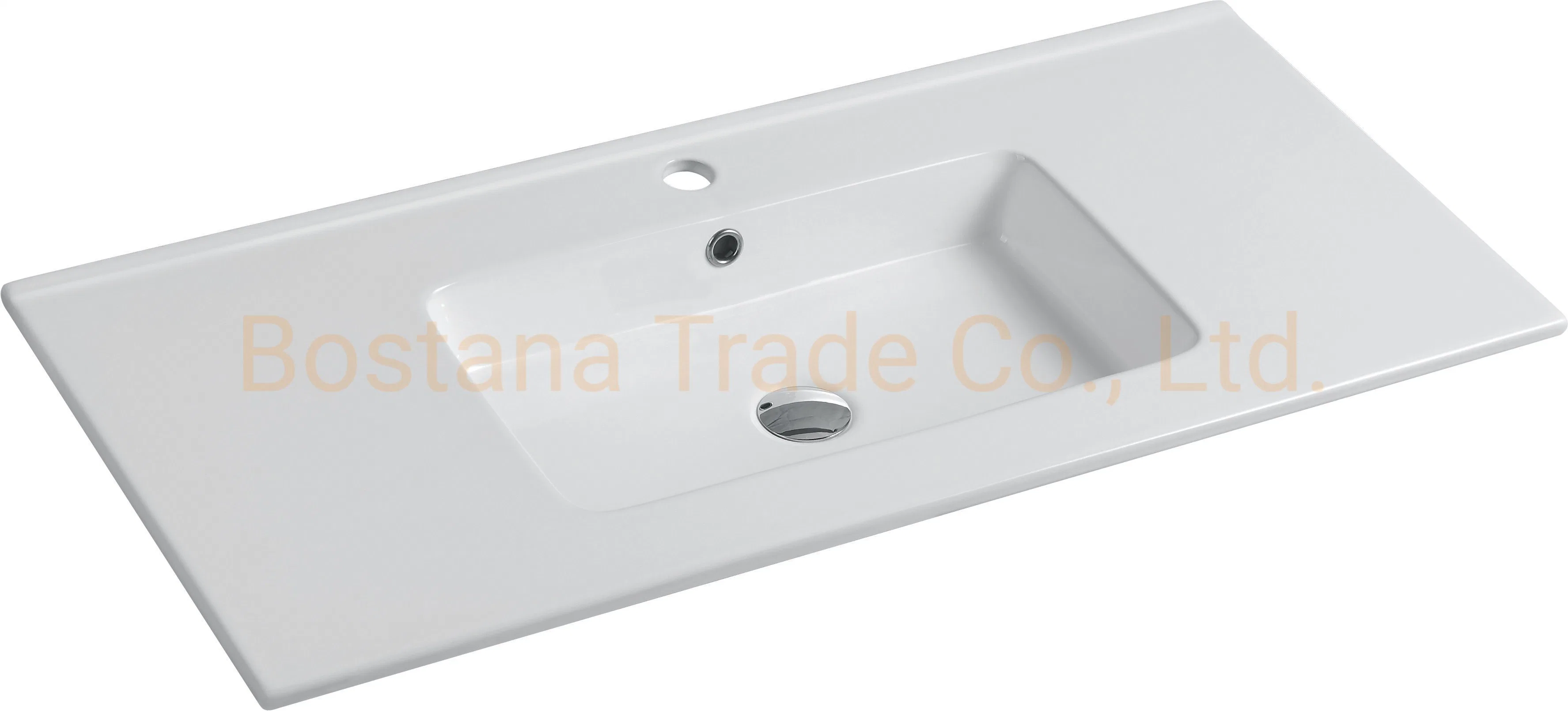 Wholesale/Supplier Rectangular Kitchen Ceramic Cabinet Bathroom Basin Sink