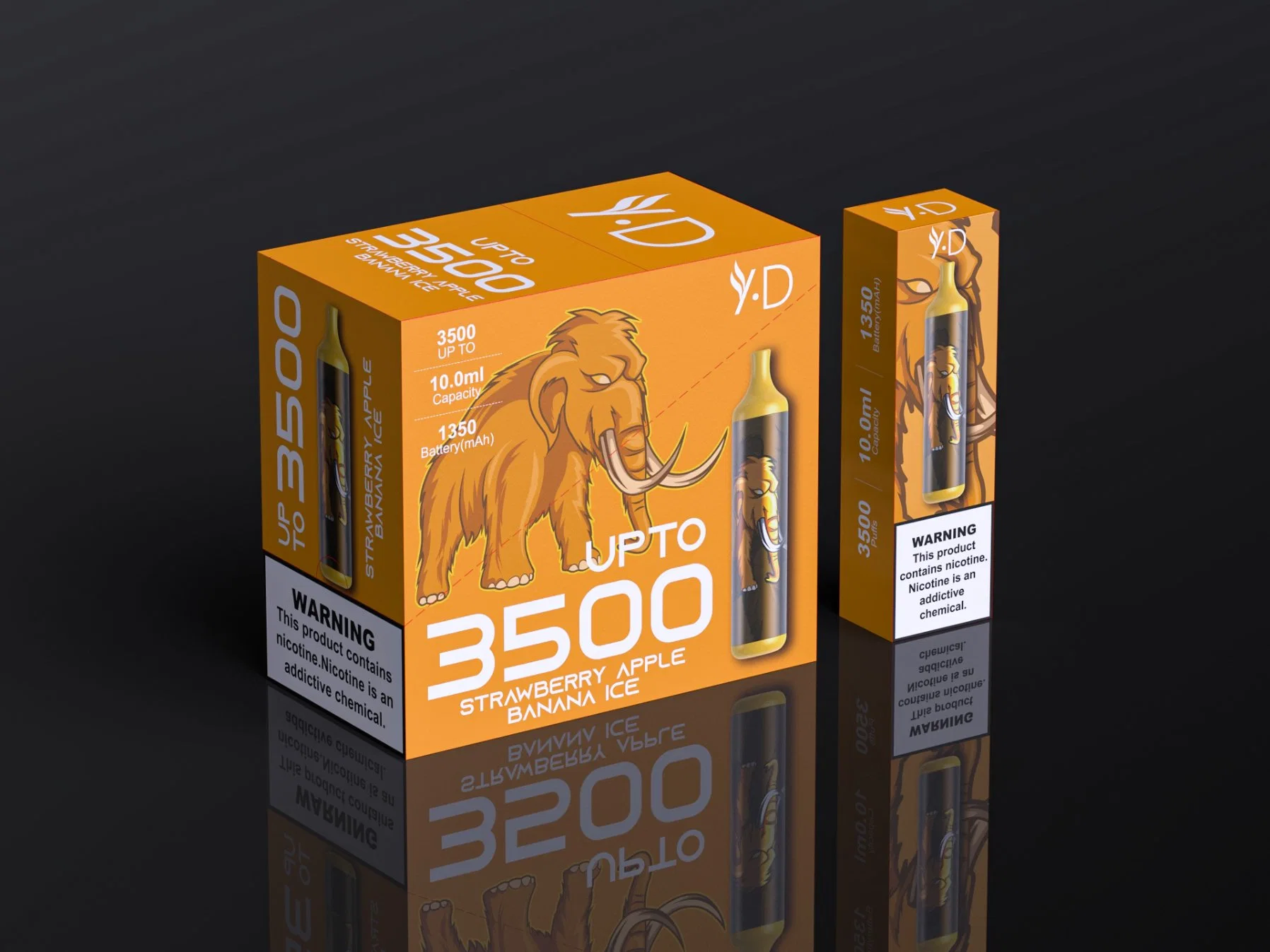 Precio de fábrica al por mayor de alta calidad VAPE 3500puffs E-Cigarette VAPE Pen Puff E Hookah Cargador