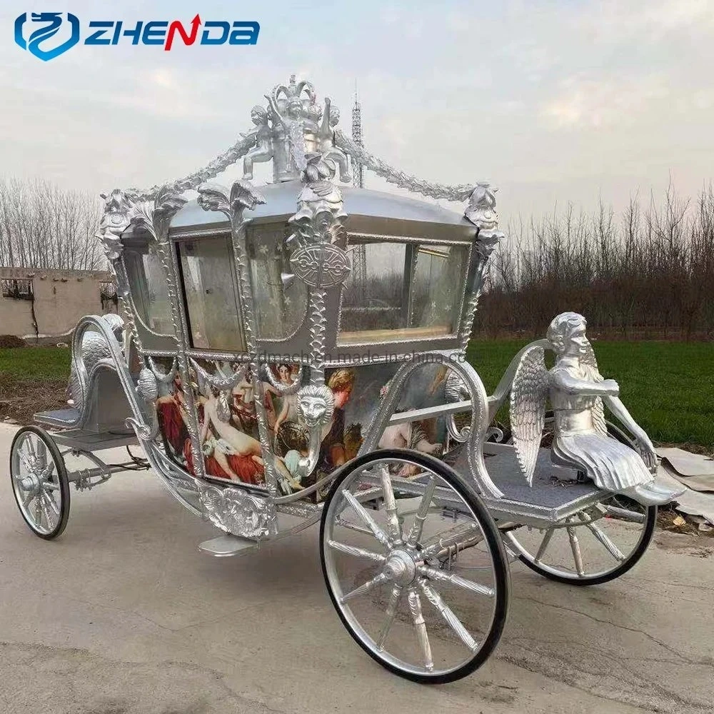 Special Transportation European Luxury Royal Horse Carriage Comfortable Wedding Cars Electric Royal Carriage