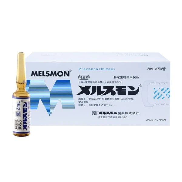 Japan Otiginal Laennec Human Placenta Injection Melsmon Enzymes Skin Repair Anti Aging