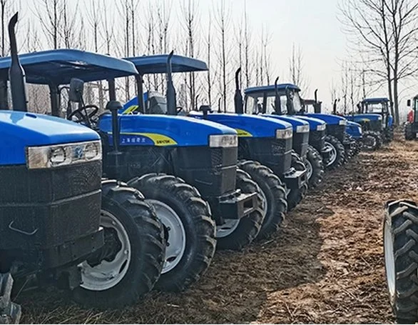 Используется трактор New Holland Tt75 2WD и 4WD сельскохозяйственное колесо Сельскохозяйственные тракторы небольшие компактные садовые тракторы с ISO CE Сертификат COC Pvoc от завода