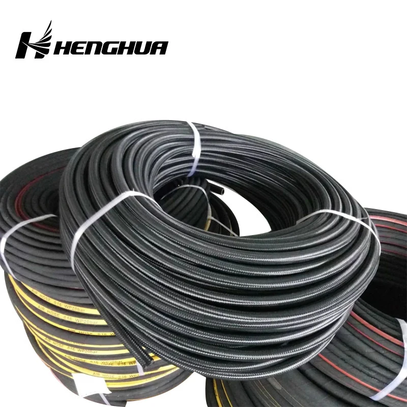 Hydraulic Rubber Hose for Heavy Machinery Like Dozer Wheel Loader Motor Grader Farming Tractors Excavator High Press Rubber Hose