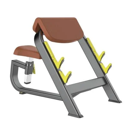 Máquina de gimnasio comercial predicador Curl Gimnasio