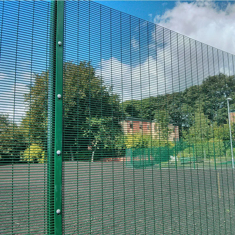 Powder Coated Security Fence Clear View 358 Anti-Climb Fence Panel