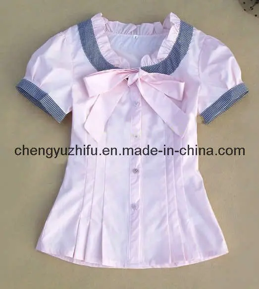 Pink Casual Sweet Lady Blouse (LS003)