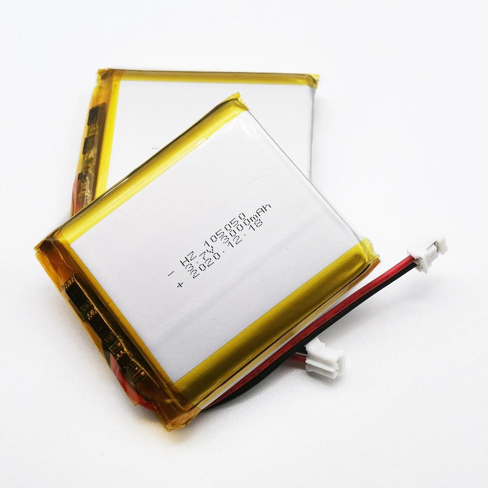 Customize Various Lipo Battery 105050 3.7V 3000mAh Polymer Lithium Battery