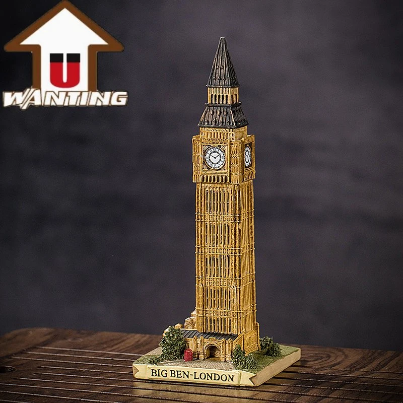 Big Ben Souvenir Gift European Travel Resin Craft Ornament High quality/High cost performance  Model