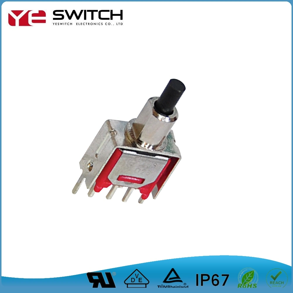 Durable Reset Push Button Switch with Pins