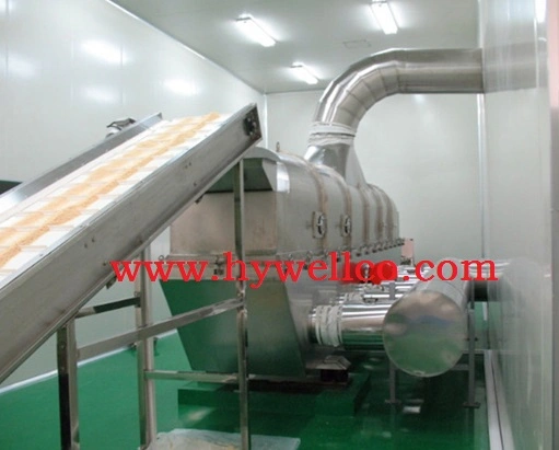 Zlg Horizontal Vibration Fluid Bed Dryer/Dry/Drying/Drier Machine for Egg Shell/Granular