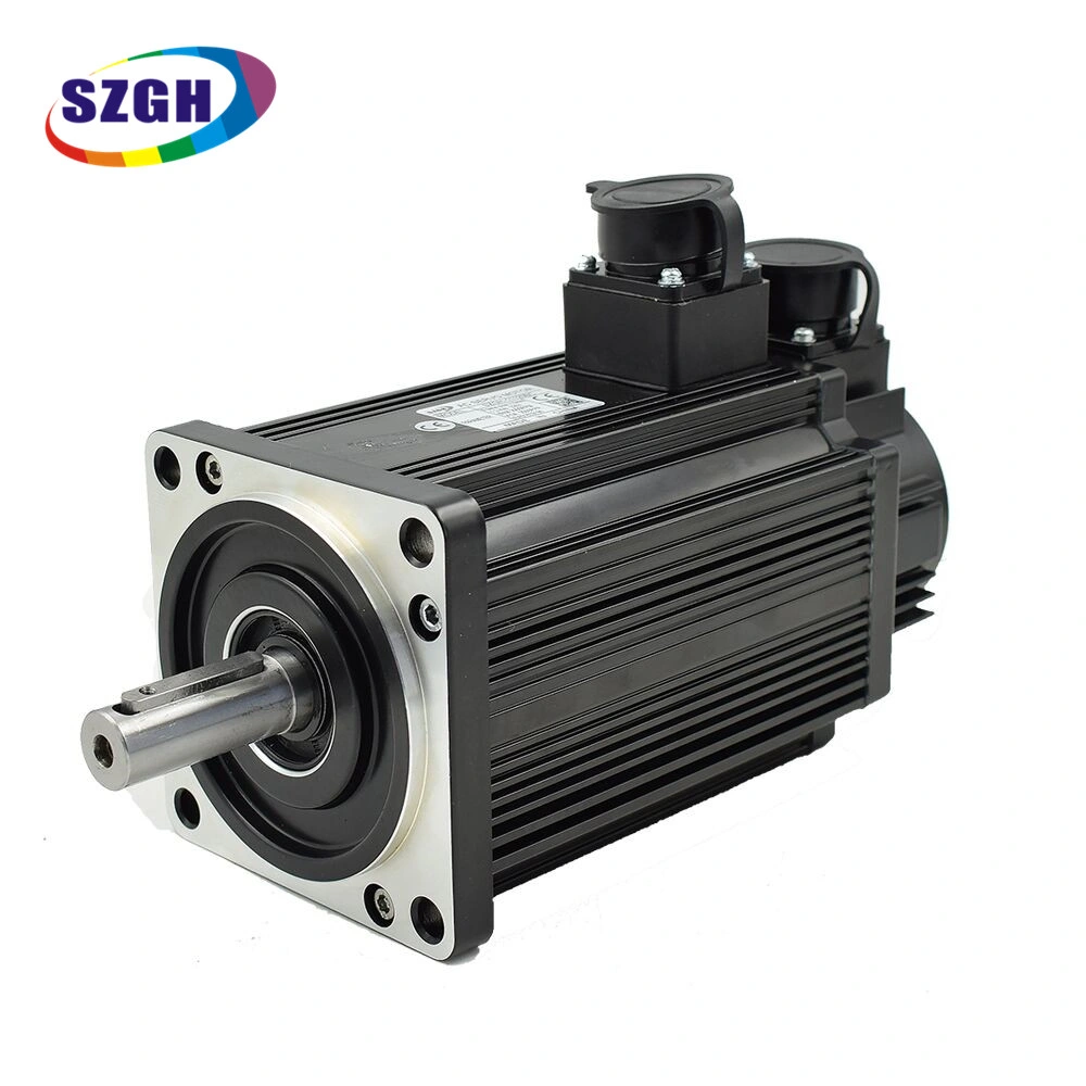 Alta velocidad de 3000rpm Industrial 17bits 750W 220V AC 2.4N. M 3Un servomotor Controlador de motor AC de la carretilla con un codificador