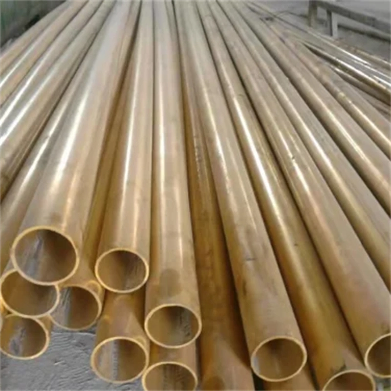 Thick Walled Brass Tube ASTM 70/30 Cuzn37 Cuzn40 Brass Pipe / Brass Tube