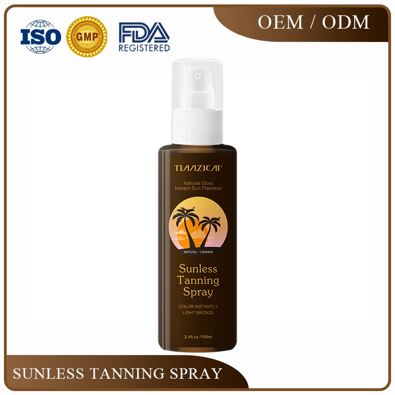 OEM Skin Tanning Moisturizing Lotion Skin Care Self Tanner Tanning spray