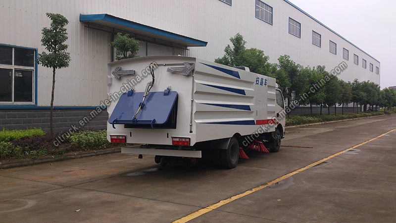 Street Sweeper Truck 4X2 Truck Mounted Sweeper Small Road Sweeping Vehicle